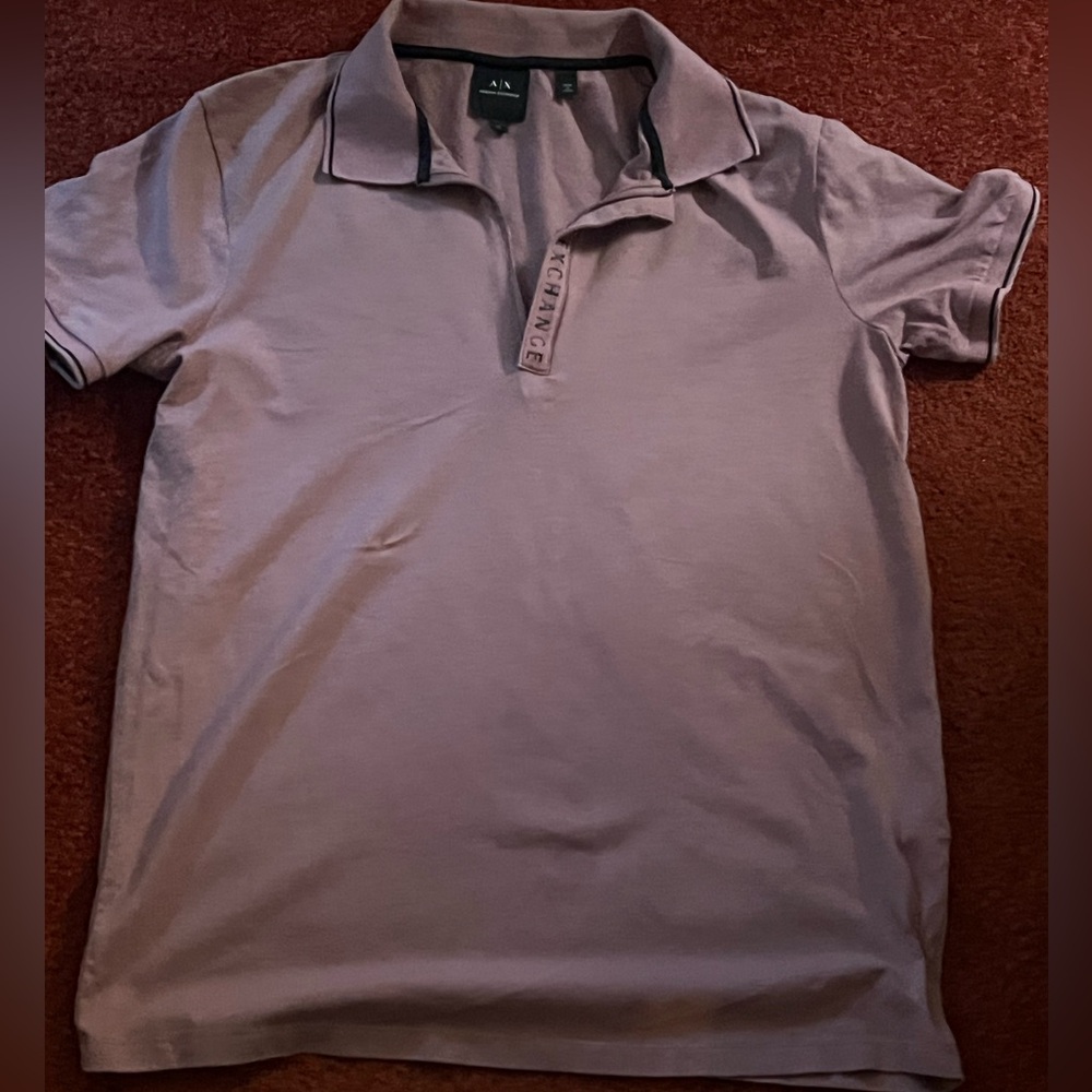 Armani Exchange Zipper Shirr